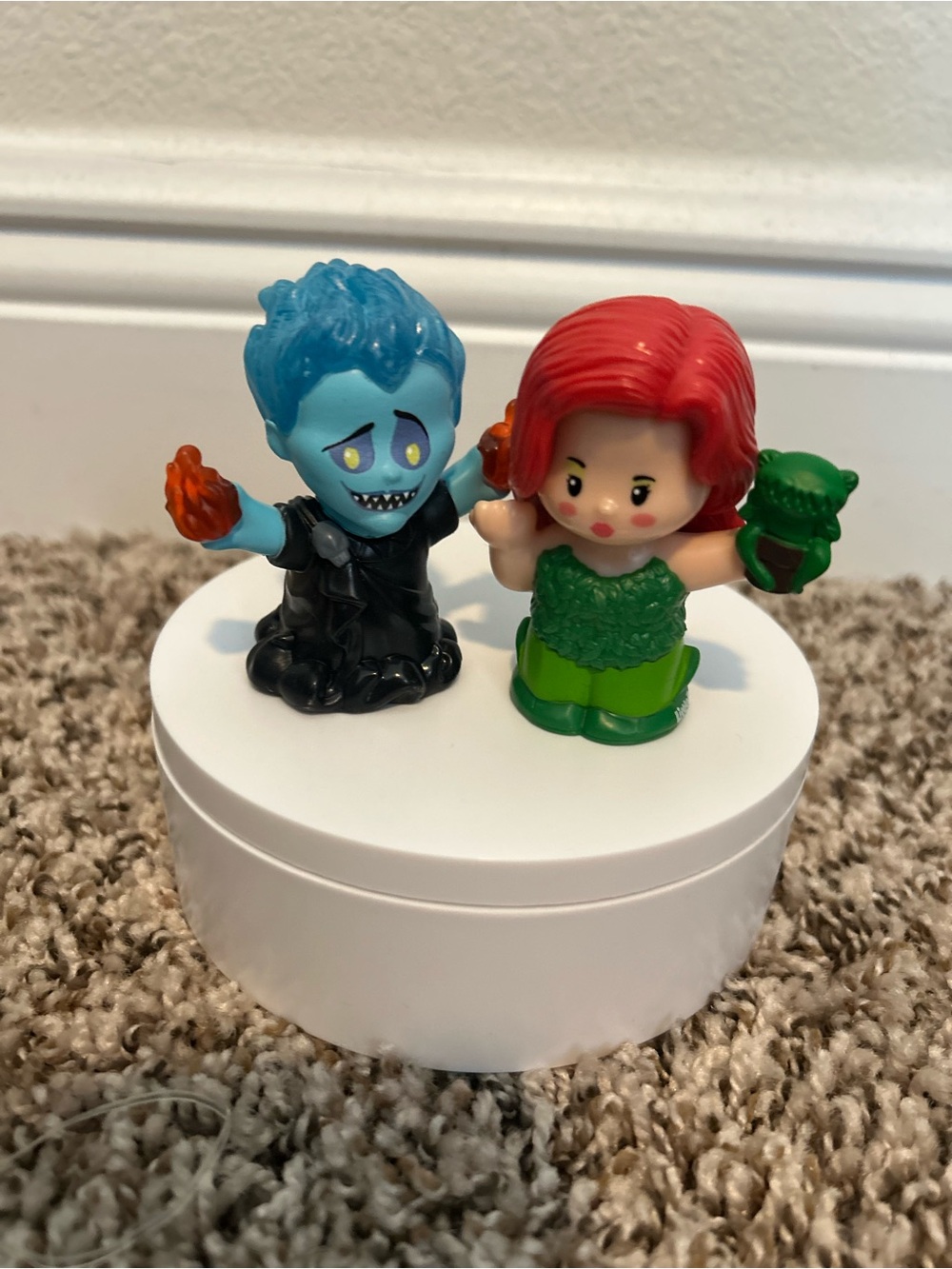 Fisher Price Little People Villians - Hades and Poison Ivy